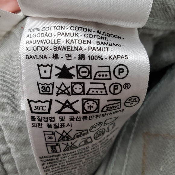 Levi's 501 W31 L34 Grey Mens Jeans Buttonfly - Picture 6 of 6